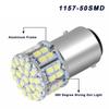 4Pcs 6000K White 1157 50SMD Tail Brake LED Lights Bulb BAY15D 12V