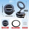 2026 Upgraded Vacuum Magnetic Car Phone Holder 360° Reinforced 96LBS Ultra Suction Cup Phone Holder, N52 Strong Magnet