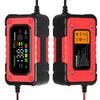 FOXSUR 12V 7A Charger for Lead-Acid & Lithium Iron Phosphate Batteries with Large Color Screen