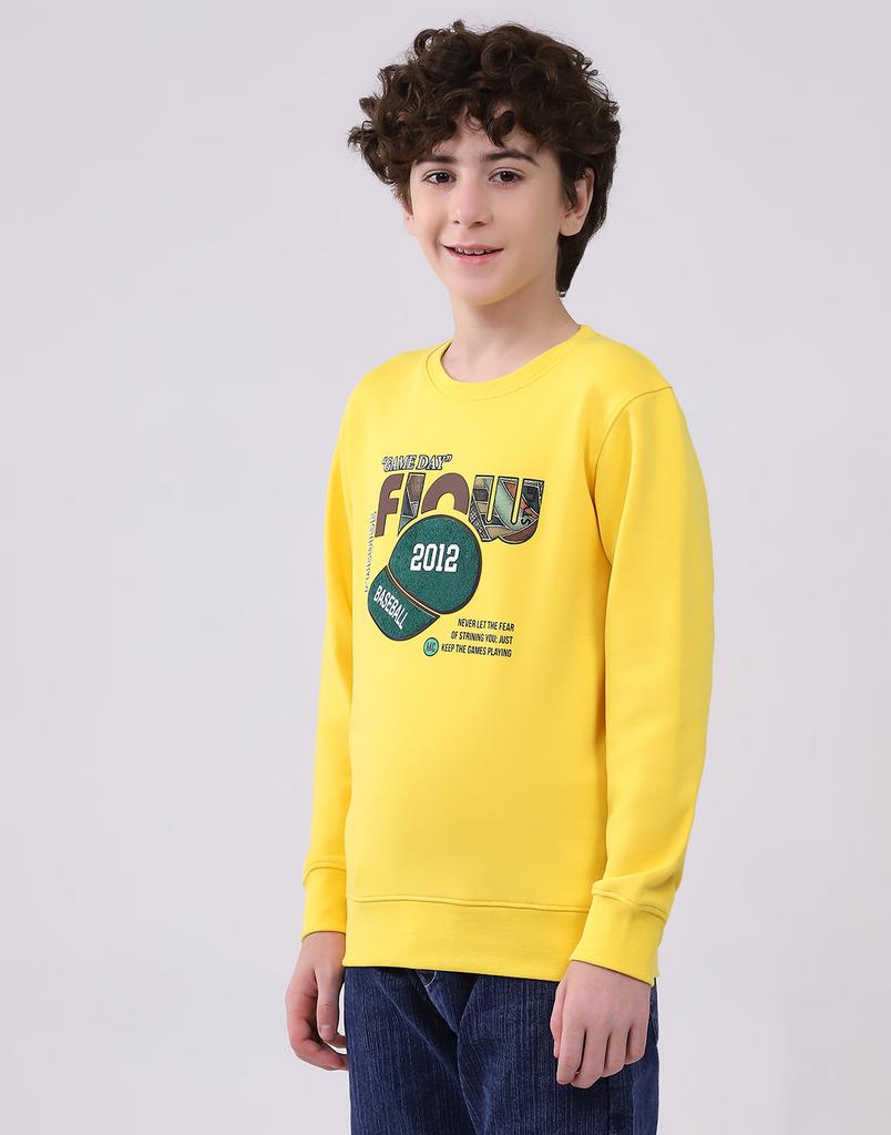 Monte Carlo Boys Round Neck Full Sleeve Sweatshirt