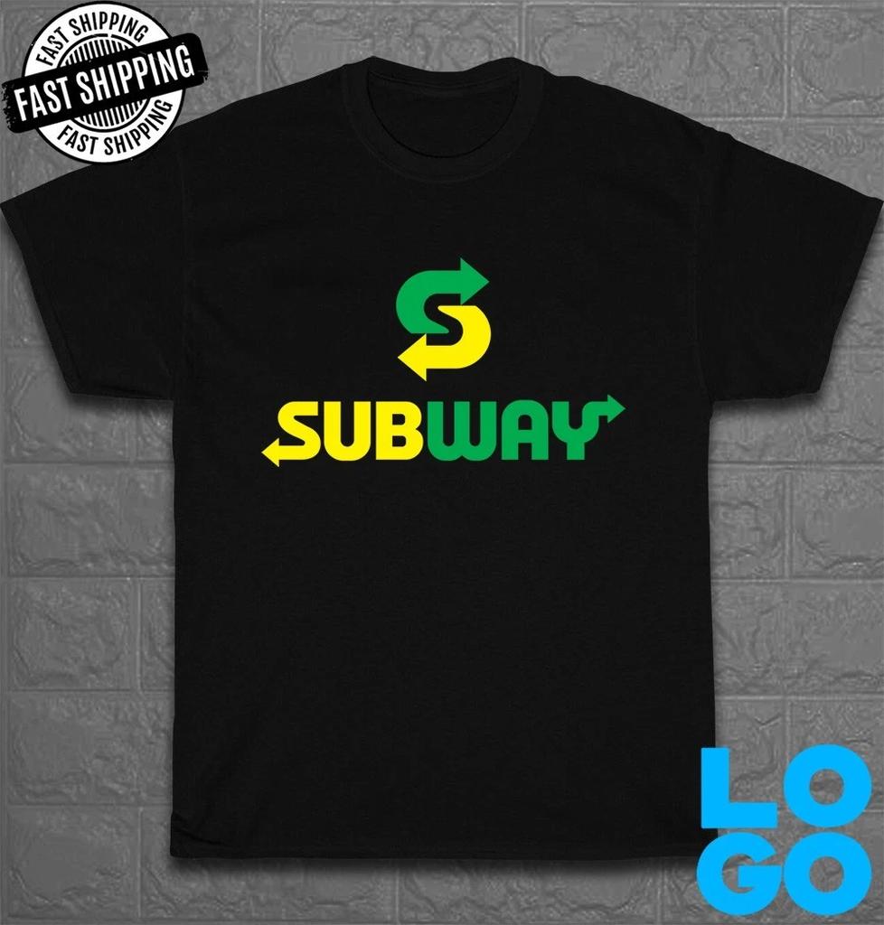 New SubWay Food Logo Men's Funny T-Shirt Made In USA Size S To 5XL