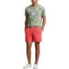 Polo Ralph Lauren Solid Color Mid-Rise Pony Embroidered Drawstring Straight-Leg Swim Trunks Men Swimwear 710905989-013