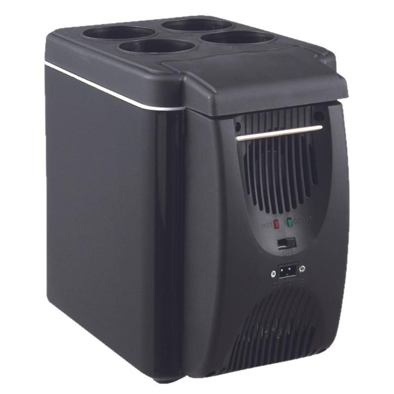 6L Travel Car Refrigerator Featuring Cooling And Heating Function Ideal For Camping And Road Trips
