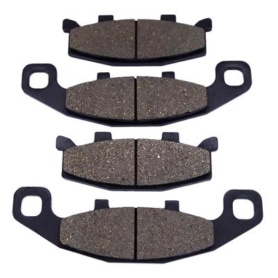 1/2 pár motocyklových předních brzdových destiček pro KAWASAKI ZR 750 ZR750 Zephyr 1991-1995 ZX1000 ZX 1000 Ninja ZX10 ZX 10 1988-1990