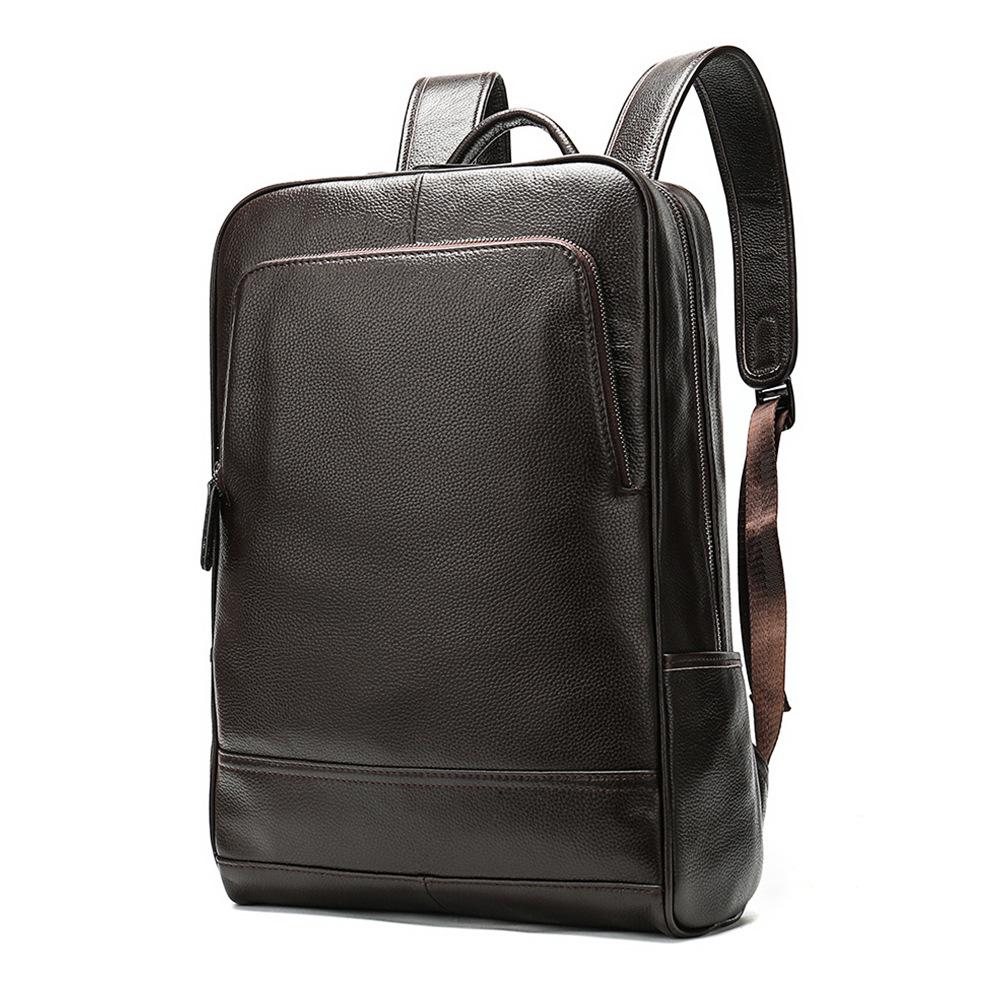 "Marant 2022 Men's Genuine Leather Business Backpack - Trendy Outdoor Cowhide Laptop Bag"