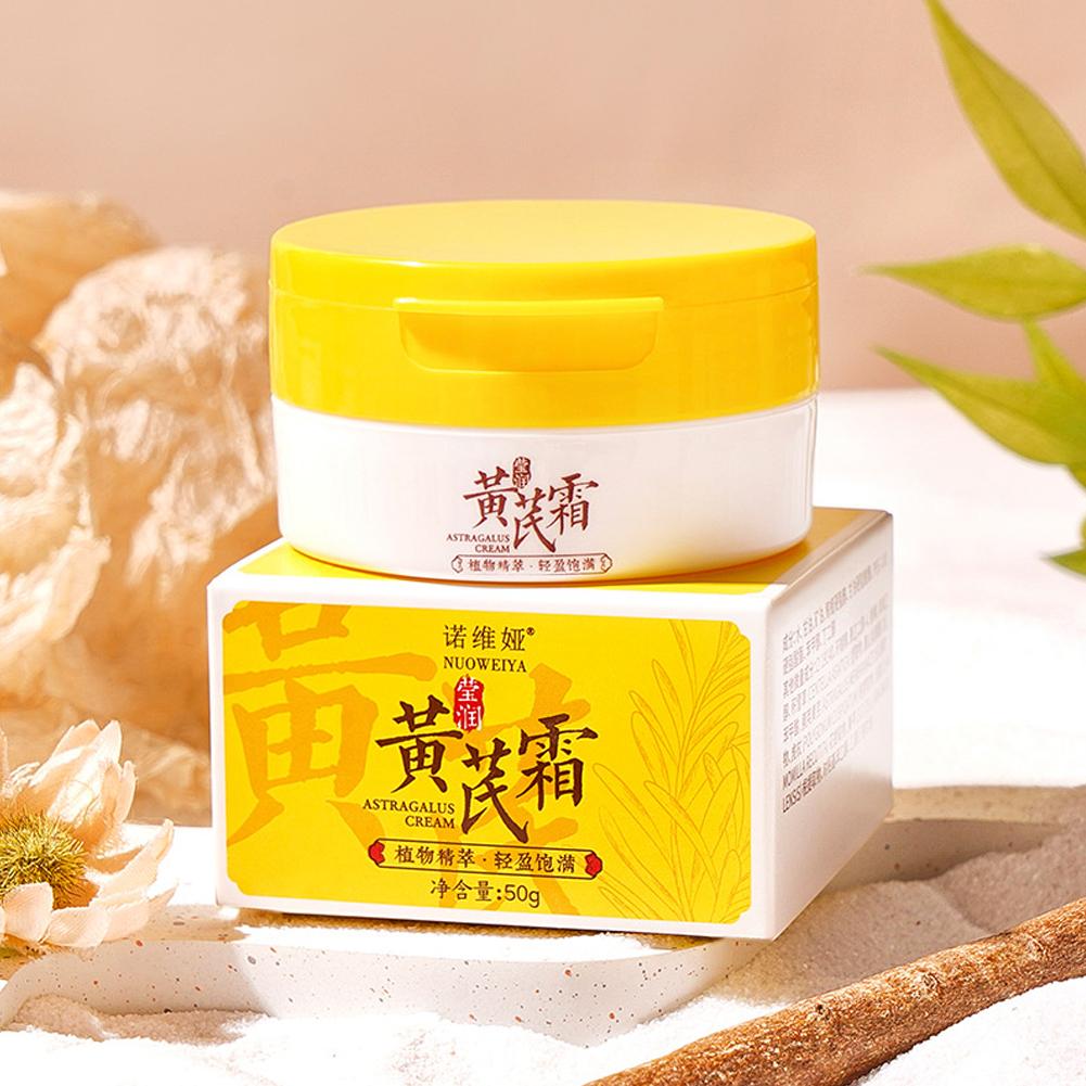 50g Aufhellende Astragalus-Creme Winter Feuchtigkeitsspendend Nährende Hautpflege Aufhellende Lotion Crea S1D7