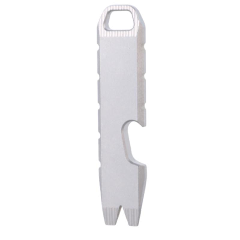 

Металлический гвоздодер Многофункциональный инструмент Ломы Многофункциональный Портативный инструмент Открывалка для бутылок Брелок Инструмент для выживания на открытом воздухе в кемпинге