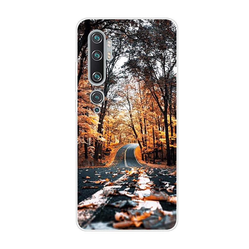 For Xiaomi Mi Note 10 Case Soft Silicone Back Cover Phone Case on For Xiaomi Redmi Note 10 Pro Coque For Xiomi Mi Note10 Pro
