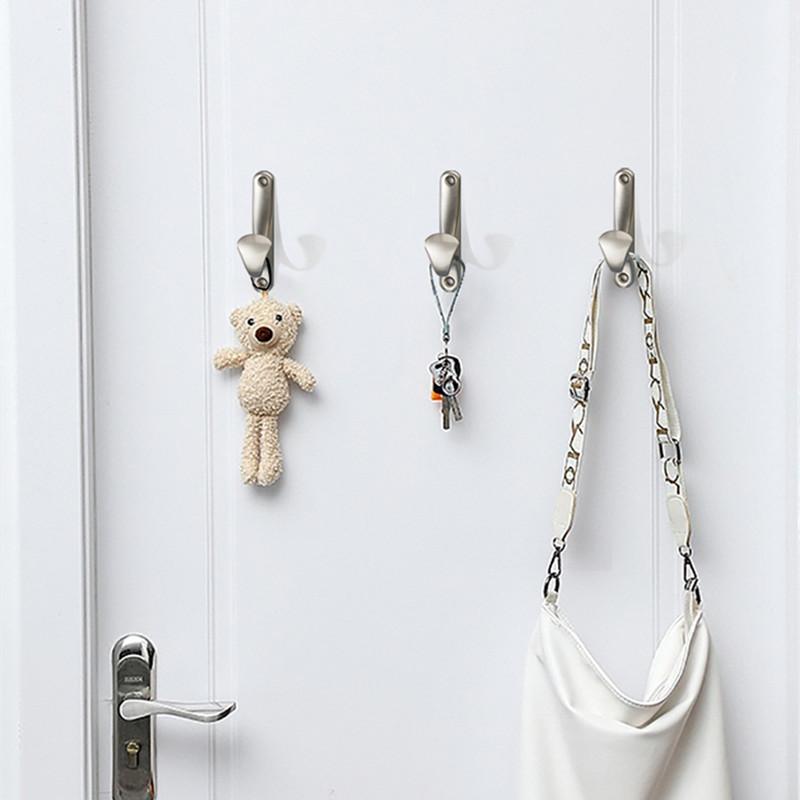 Vintage Clothes Hangers Zinc Alloy Wall Hook Cloth Coat Hat Hanging Hooks Bathroom Robe Hangers Kitchen Hook Racks With Screws