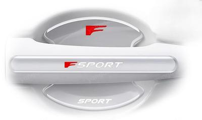 Lexus Fsport Car Door Handle Protector, Transparent Type, Compatible with Lexus Fsport RX LX