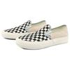 Vans Slip-On SF Stylish Casual Skate Shoes Unisex Black White Brown Grid 'Black White Brown' Men's VN0A5HYQAYR