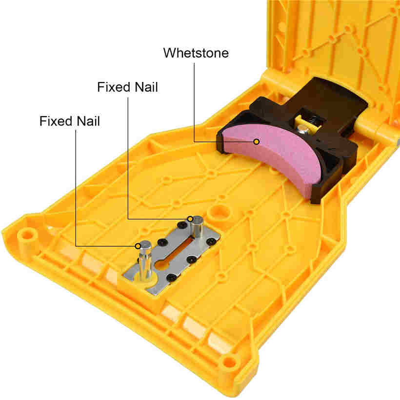 Teeth Chainsaw Sharpener Sharpens Chainsaw Saw Chain Sharpening Tool System Abrasive Tools