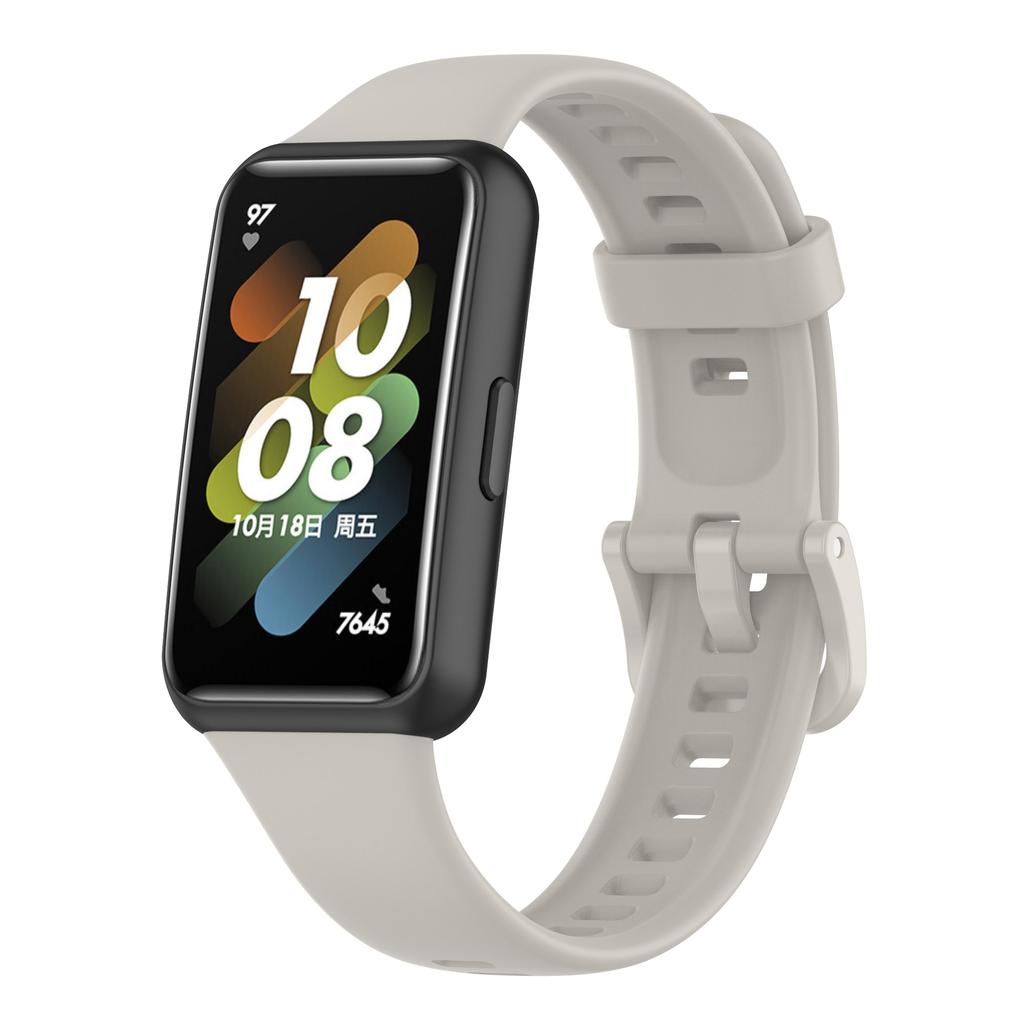 Silicone Watch Strap for Huawei Band 7 Original Belt Sports Smart Bracelet Replacement Correa Wristband for Huawei Band 7 Strap
