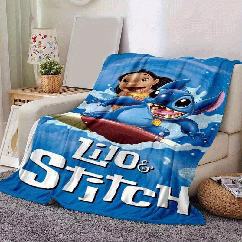 1ks Deka Zootopia s potiskem - Měkká, celoroční přehoz do obývacího pokoje, ložnice, personalizovaný dárek s rozkošným kresleným designem