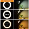1Pc Gift Women Led Light Ring 6Inch Aluminum Pc For Selfie Take Photo Fill Light
