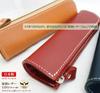 Genuine Leather Pencil Case with Colorful Leather Pencil Cute and Adult Made in Japan with Tanned Perfect Gift for Men and Perfect for Employment or