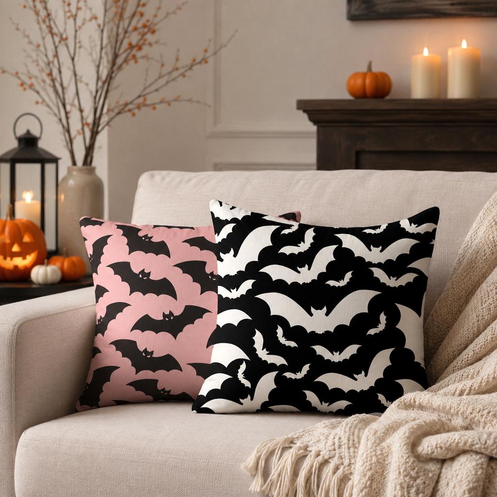 Halloween Cover Printed Sofa Cushion Cover for Holiday Home Decor