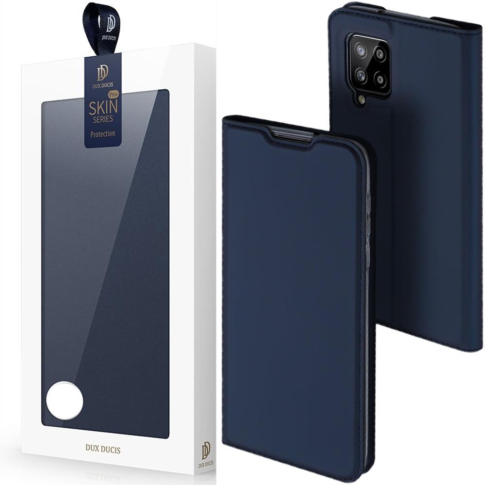 Dux Ducis Skin Pro Kabura Etui Pokrowiec Z Klapką Samsung Galaxy A42 5G Niebieski