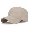 Frühling Sommer Stickerei Kappe Unisex Buchstaben Sonnenschutz Baseballkappe