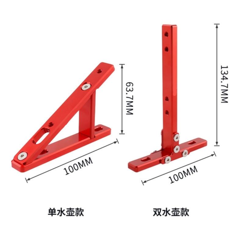 Folding Bike Bottle Cage Adapters Water Bottle Cage Mounting Base Bicycles Kettles Rack Mount Conversion Seat Easy to Use