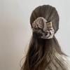2025 Retro High-End Houndstooth Scrunchie Hair Tie: Versatile Updo Accessory for Women