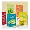 THE SAEM Natural Mask Pack Sheet Mask Set (Aloe / Lemon / Green Tea / Honey / Pomegranate) – 5 Sheets