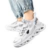 Spring New Dad Shoes Men's Breathable Blade Sneakers Casual Shoes Large Size Fly-woven Running Shoes Men