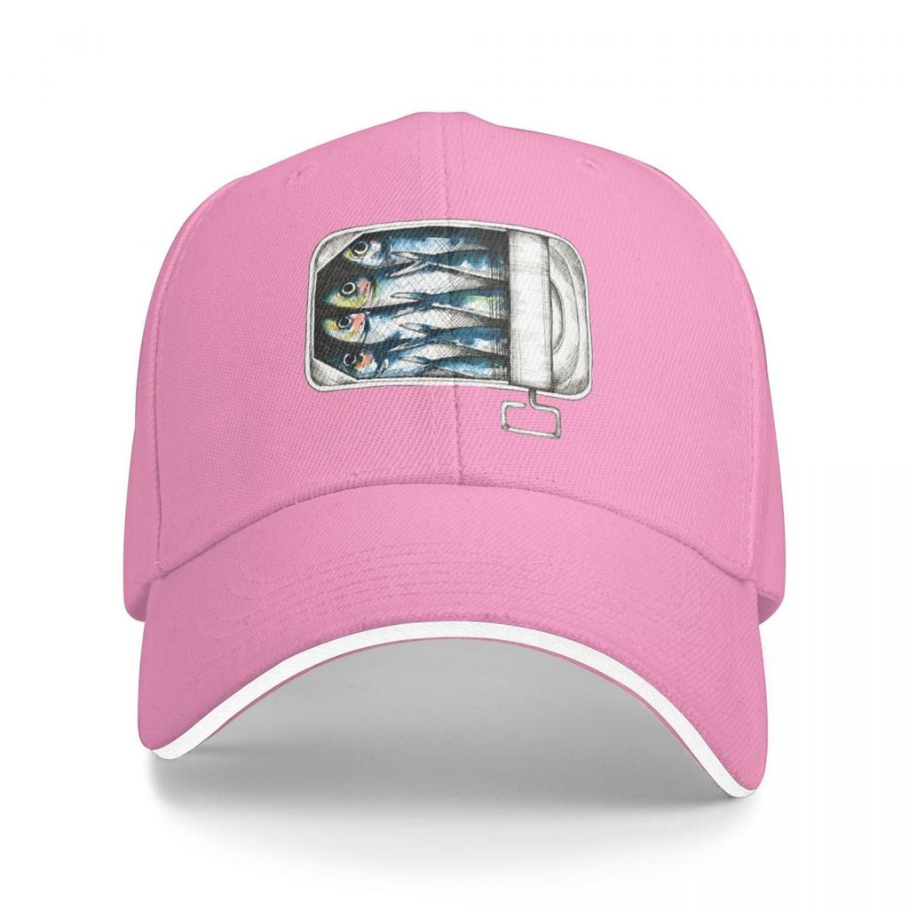 Packed Like Sardines Baseball Cap Sports Sunhat Sunscreen Women Hats Mens
