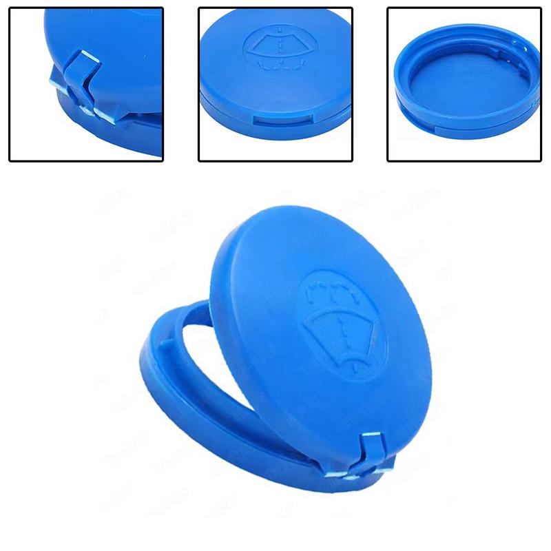 1PC Car Windshield Washer Fluid Reservoir Tank Cap 643238 643235 Fit for Peugeot 206 207 408 307 Blue ABS Windscreen Parts Hoses Windshield Washer 1