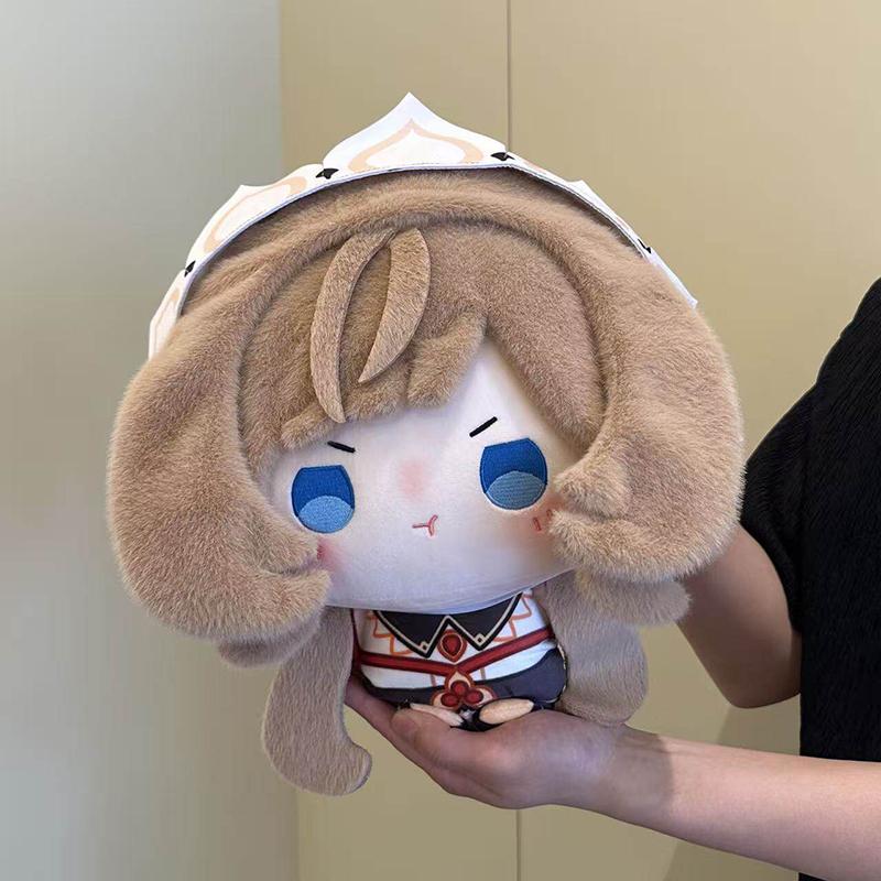 Spiel Genshin Impact Sandrone Marionette Großer Kopf Nuigurumi Plüschtier Stofftier Figur Weiches Baumwollkissen Kollektion 35cm about 35cm