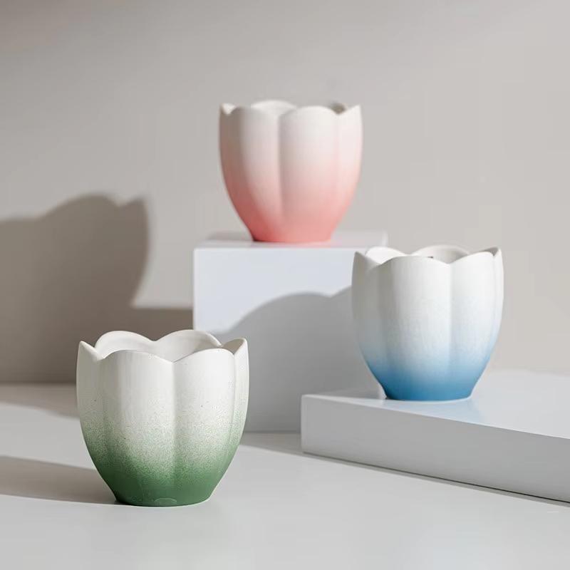 DIY Blomsterformet Silikonform Gipsstøping Lysform Hjemmedekorasjon Gave Aromaterapi Lysestakeform