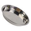 Plate Crust Dinnerware Flat Plate Stainless Steel 22