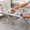 Stainless Pet Bathing Rack with -Scratch - Restraint and Dog Grooming Holder for Washing and Nail Trimming