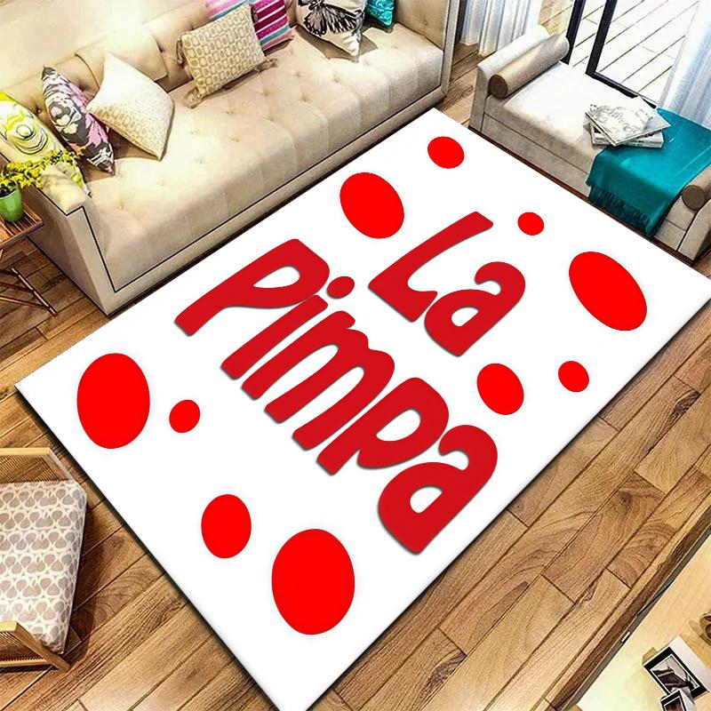 Pimpa Carpet Rug for Living Room Bedroom Home Sofa Decoration,Kids play Nonslip Floor Mat