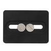 Tripod Quick Release Plate SLR Camera Tripod Head Plate Adapter 1/4in 3/8in Thread for Sachtler FSB 6T FSB 8T DV2 DV 8 DV 10sb DV10