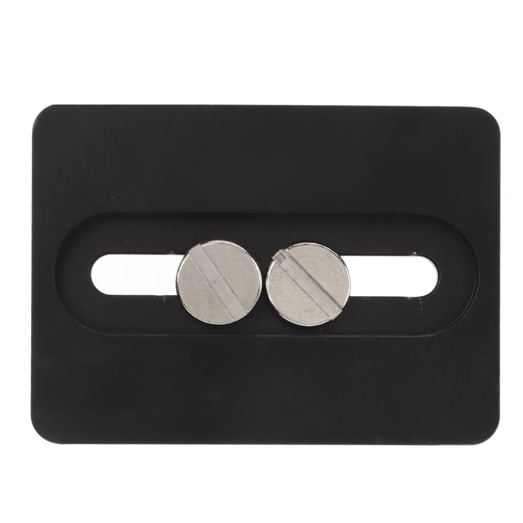 Tripod Quick Release Plate SLR Camera Tripod Head Plate Adapter 1/4in 3/8in Thread for Sachtler FSB 6T FSB 8T DV2 DV 8 DV 10sb DV10