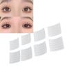 8 Sheet Self Adhesive Lash Strips for Fake Eyelashes No Glue Apply Black Transparent Waterproof Reusable Eyelash Adhesive Strips