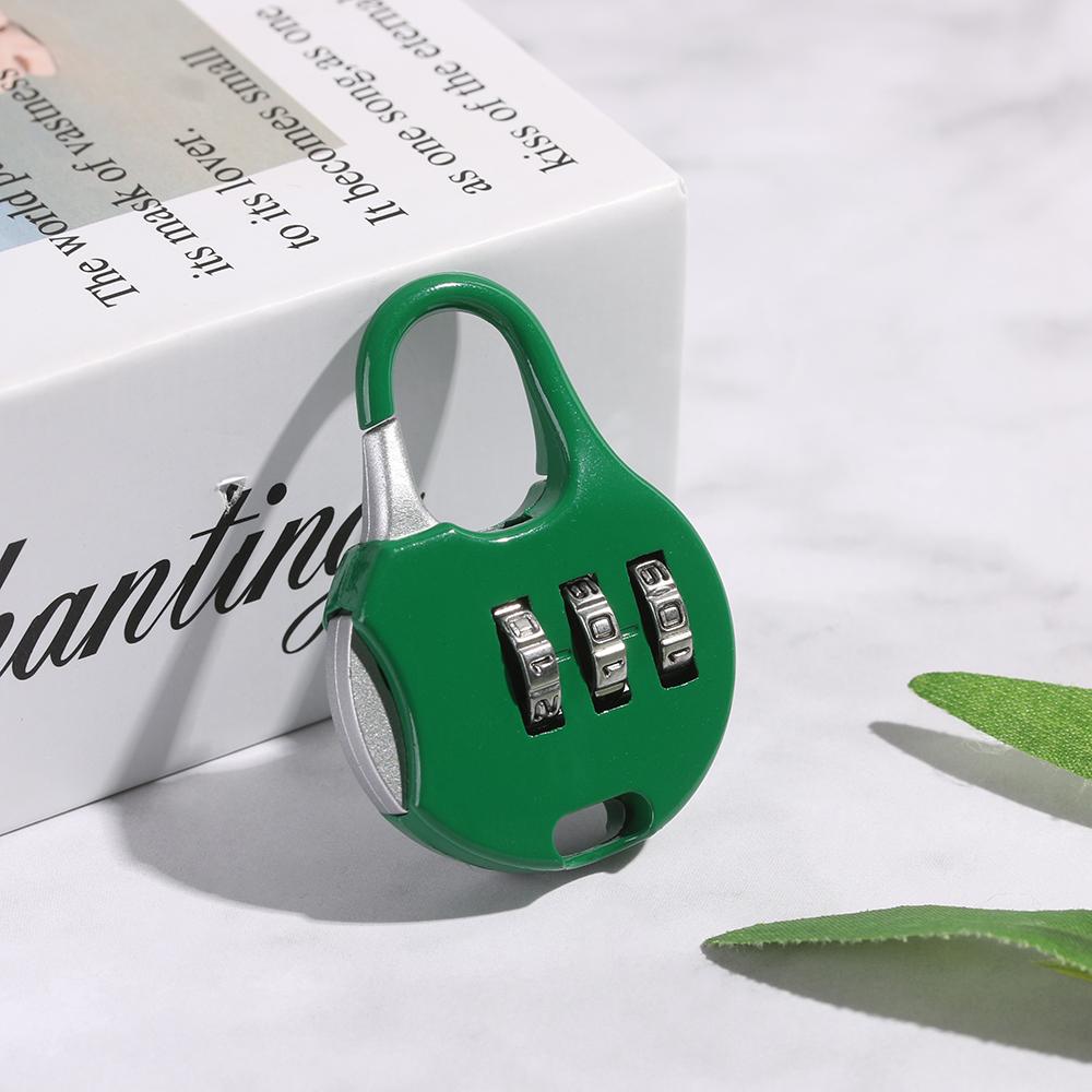 Luggage Combination Code Travel Suitcase Gym Security Tool 3 Digit Dial Padlock Password Lock