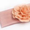 New baby headband headgear, cute children's ribbed wide-brimmed flower headscarf, baby headband.