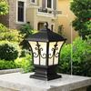 Garden Villa Gate Outdoor Led Aluminum Dc 12v 80 Ip65 Solar Pillar Lamp Waterproof Lamp Yard Fence Pillar Light