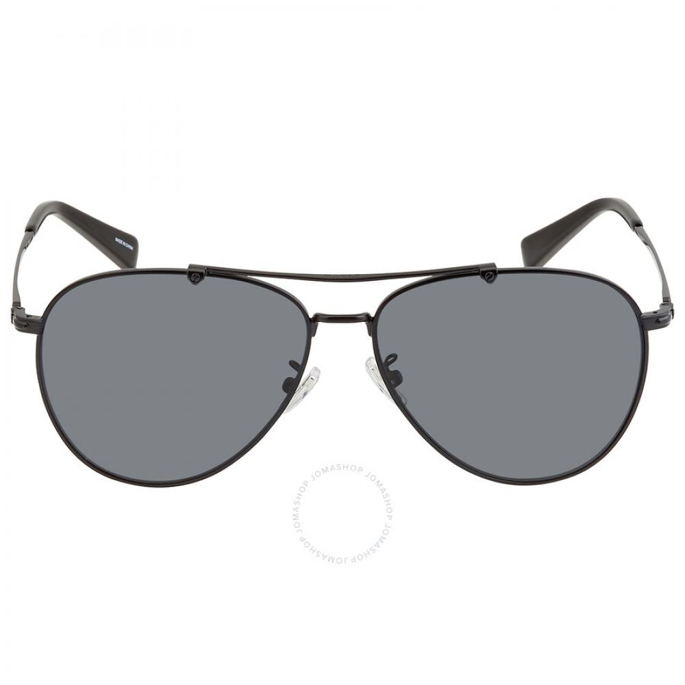 

Coach Grey Pilot Men S SunglaSSeS Hc7136 939381 60