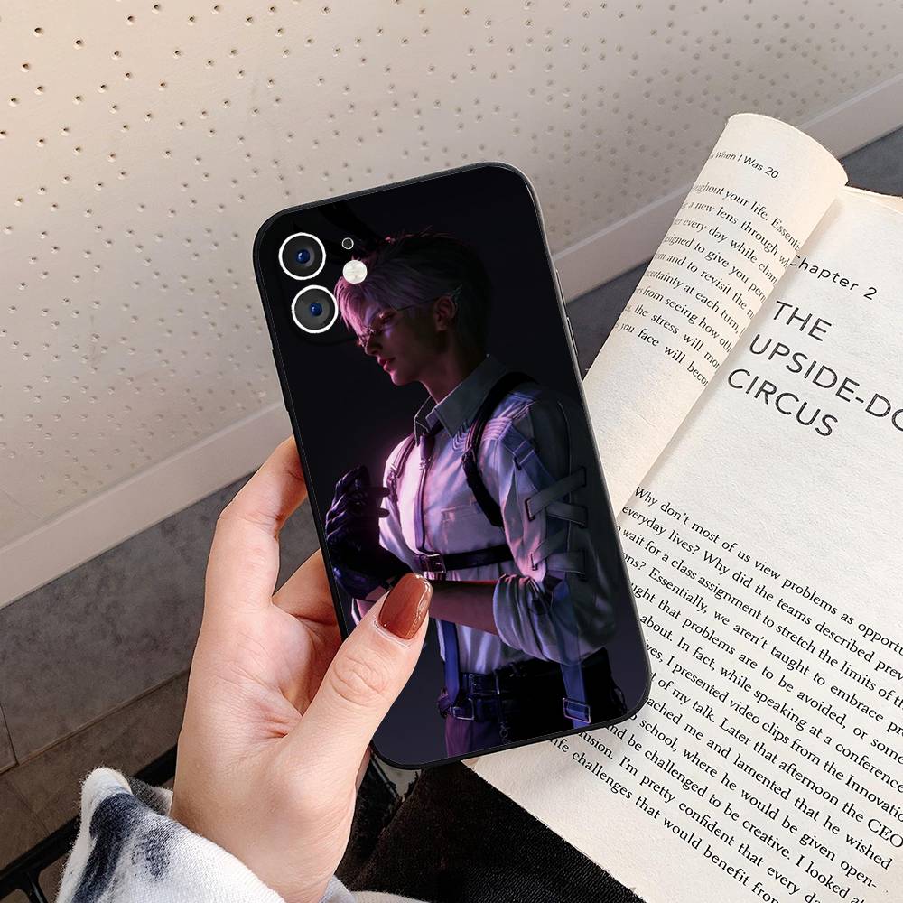 Game Love And Deepspace Sexy Man Sylus Phone Case For IPhone 17 Air 16 15 14 13 Pro Max 11 12 Black Silicone Cover
