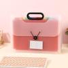 Large Capacity A4 File Folder Accordion Style Documents Organizer Rainbow Folder  Office Student