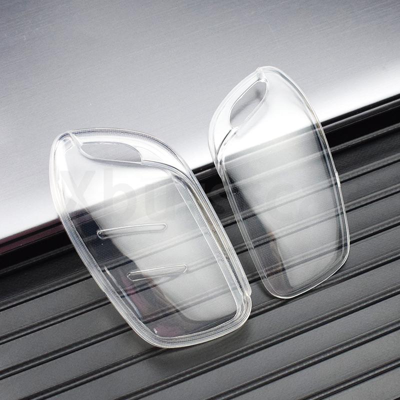 Soft Transparent Tpu Car Remote Key Case Shell Fob Cover For Roewe Rx8 Rx5 Rx3 I6 I5 For Mg Zs Hs 5 6 Ezs Keyless Accessories