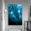 RELIABLI ART Animal Pictures Cluster Of Fish In Sea Canvas Paintings Wall Art Prints For Living Room Home Decoration No Frame