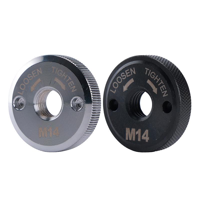 Hot-Selling M14 Angle Grinder Quick-Lock Pressure Plate: Chrome, Stable & Non-Slip
