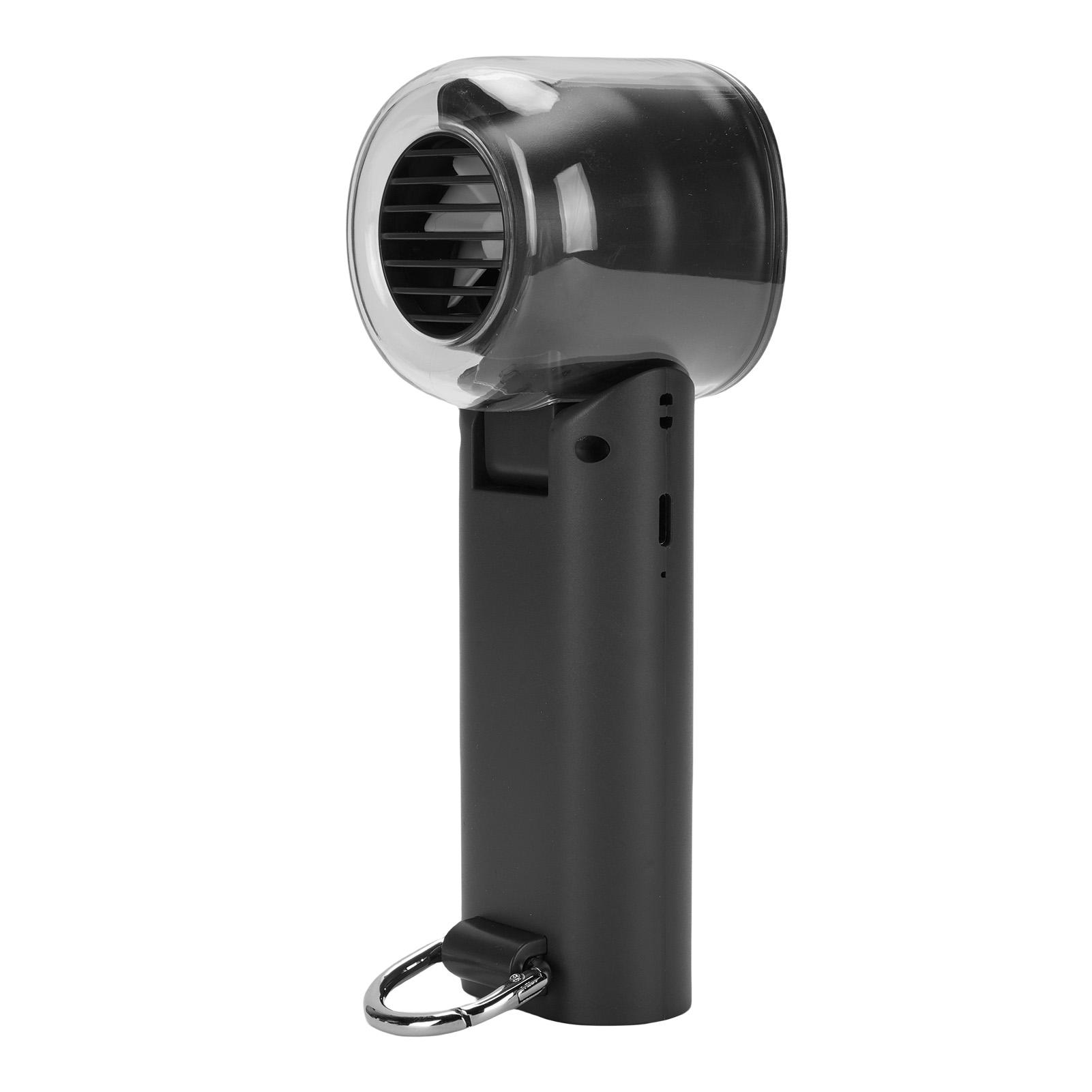 

Portable Handheld Fan Quiet 3600mAh Rechargeable Battery Operated 128 Speed Travel Fan for Camping Beach Outdoor Indoor 2.36x2.19x6.38in