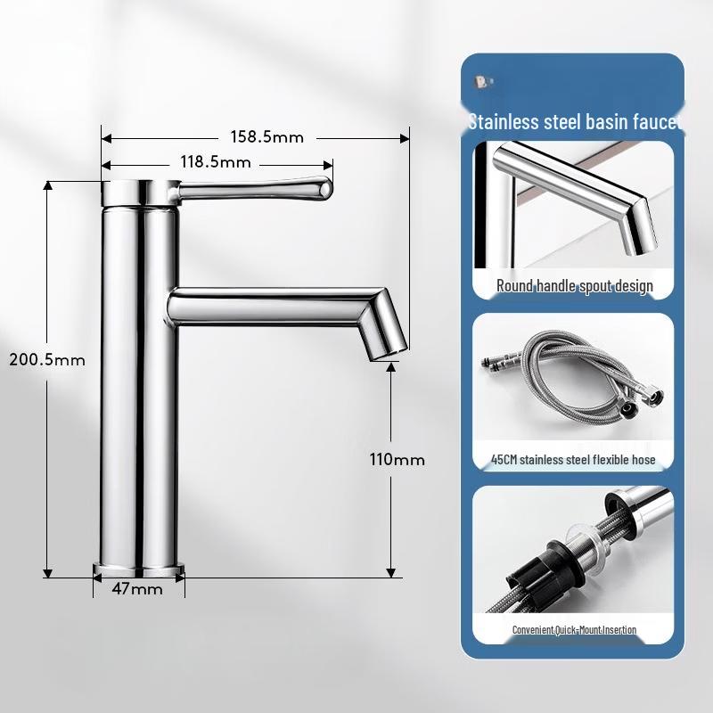 

TLXT Hot & Cold Basin Faucet