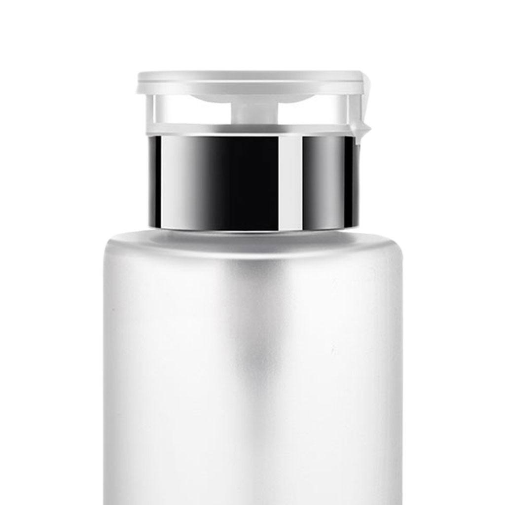 Space-Saving Nail Polish Storage Bottle with Efficient Empty Remover Pump