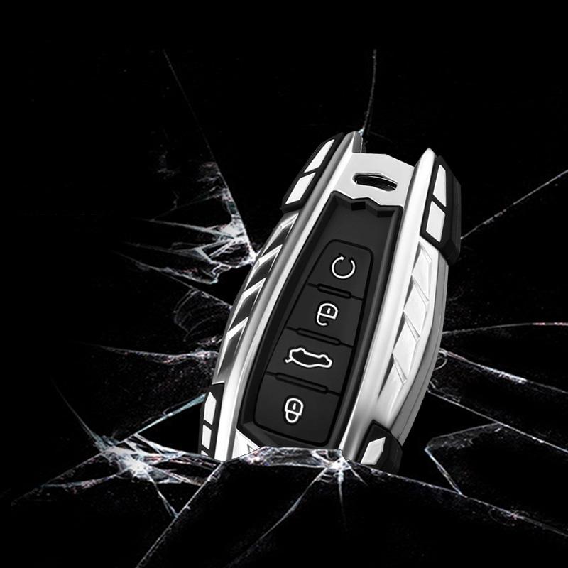 Zinc Alloy Car Remote Key Case Cover Fob For Geely Coolray X6 Emgrand Global Hawk GX7 Remote Accessories